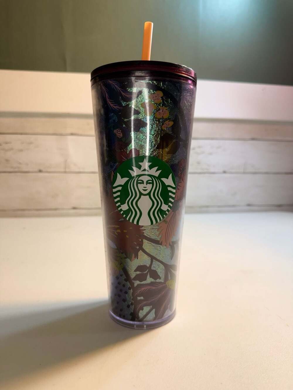 Starbucks Fall 2021 Rising Floral 24oz Cold‎ Cup Venti Tumbler